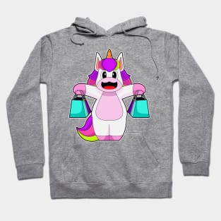 Unicorn Shopping Shopping bag Hoodie